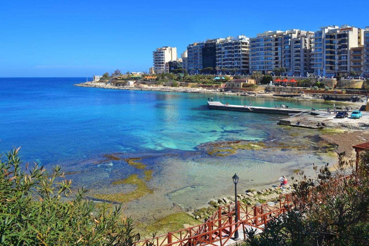 Seafront Lux Apart Inc Pool, Upmarket Area Sliema Exteriör bild