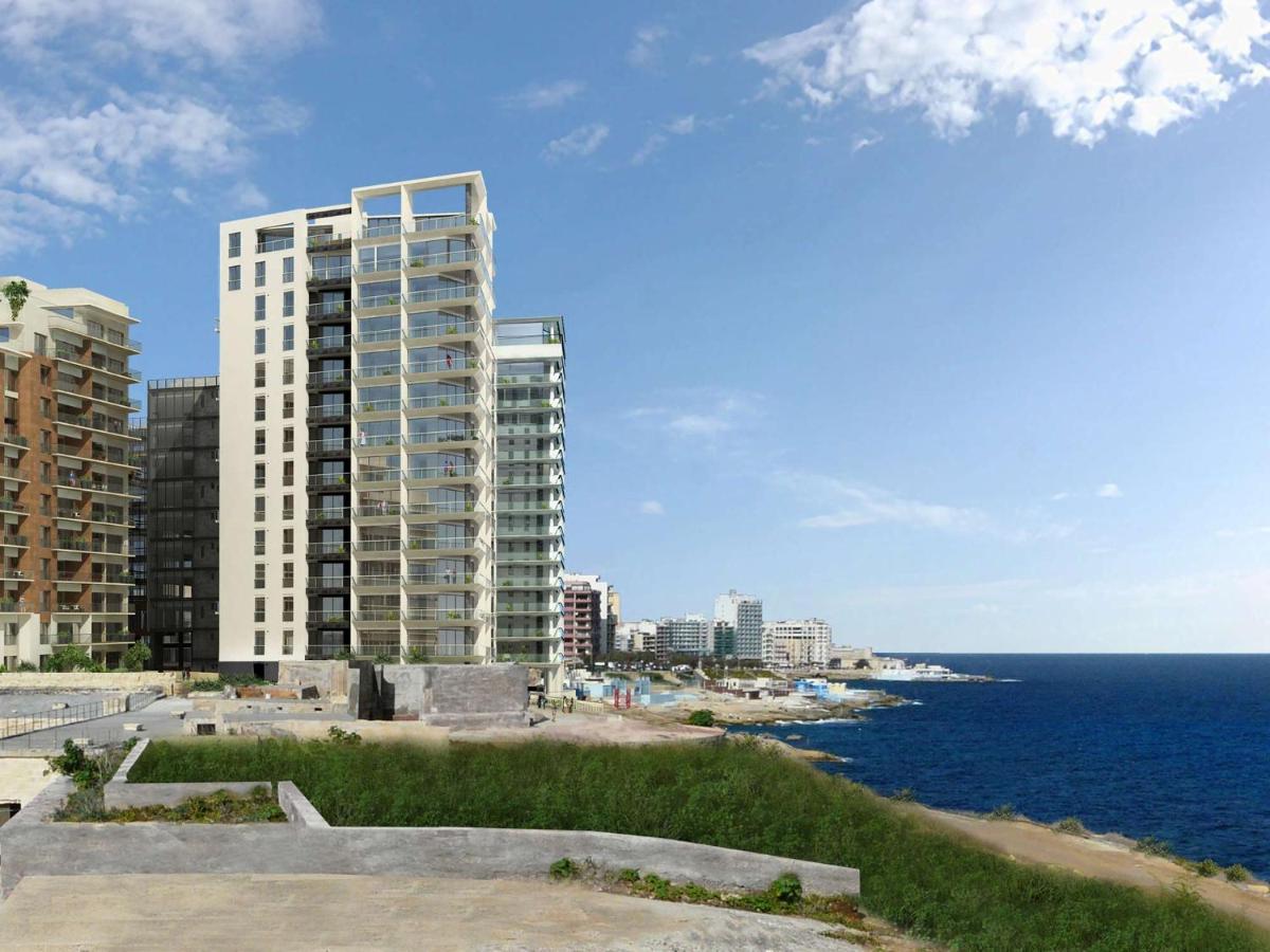 Seafront Lux Apart Inc Pool, Upmarket Area Sliema Exteriör bild