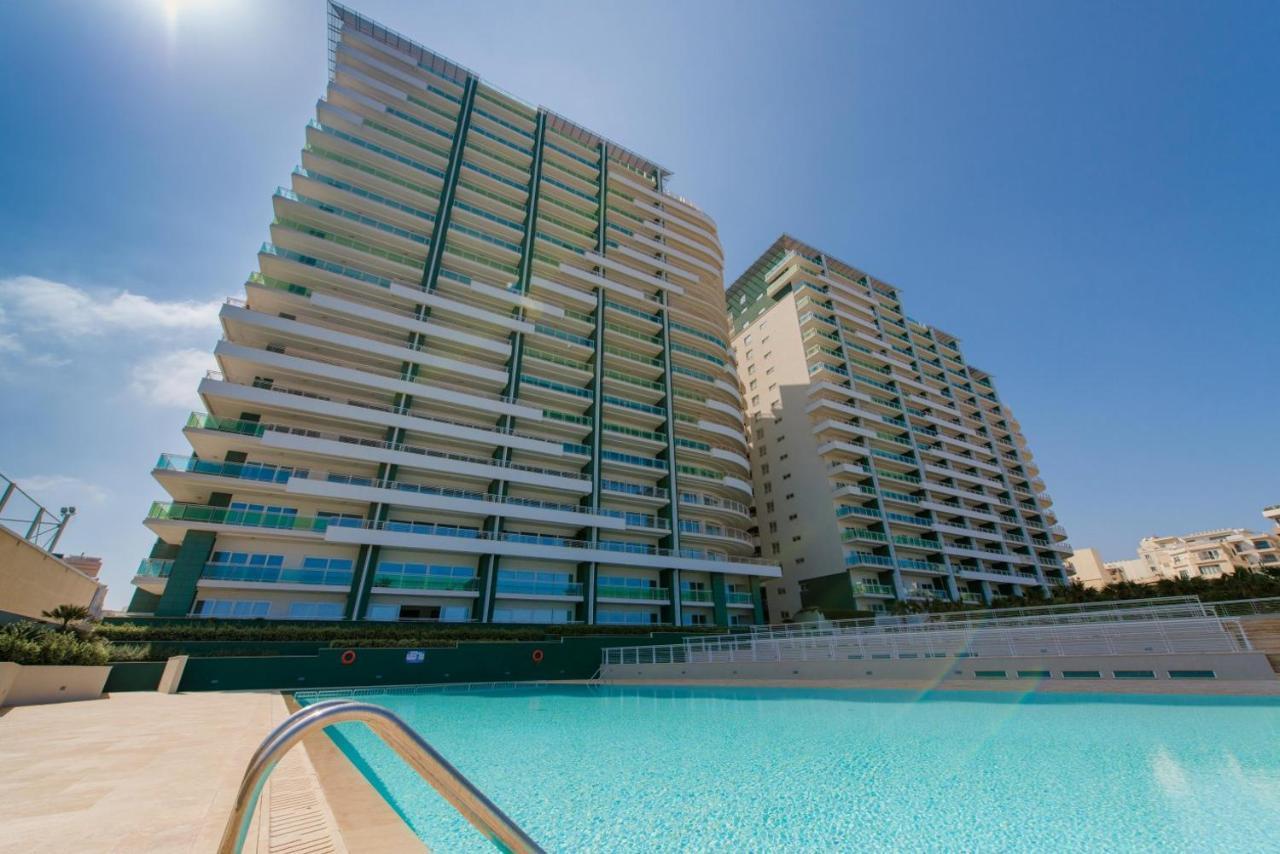 Seafront Lux Apart Inc Pool, Upmarket Area Sliema Exteriör bild